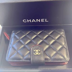 chanel caviar wallet medium
